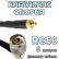 Кабельная сборка 50 Ом на RG-58 с разъемами N-male (угловой) - MMCX-male, 6 метров Кабельная сборка 50 Ом на RG-58 с разъемами N-male (угловой) - MMCX-male, 6 метров