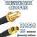 Кабельная сборка 50 Ом на RG-58 с разъемами SMA-female - MCX-female, 20 метров