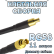 Кабельная сборка 50 Ом на RG-58 с разъемами MCX-male - MCX-female, 11 метров
