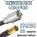 Кабельная сборка 50 Ом на RG-58 с разъемами FME-male - SMB-female, 13 метров