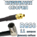 Кабельная сборка 50 Ом на RG-58 с разъемами MMCX-female - QMA-male (угловой), 11 метров