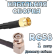 Кабельная сборка 50 Ом на RG-58 с разъемами BNC-male (угловой) - SMA-male, 1 метр Кабельная сборка 50 Ом на RG-58 с разъемами BNC-male (угловой) - SMA-male, 1 метр