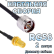 Кабельная сборка 50 Ом на RG-58 с разъемами RP-SMA-female - N-male, 2 метра