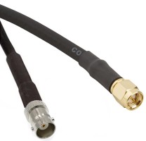 Кабельная сборка 50 Ом на 5D-FB с разъемами SMA-male - BNC-female, 2 метра