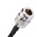 Кабельная сборка RG-213 с разъемами N-male - N-female, 15 метров