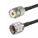 Кабельная сборка RG-213 с разъемами UHF-male - UHF-female, 25 метров