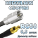 Кабельная сборка 50 Ом на RG-58 с разъемами FME-male - SMB-male, 0,5 метра