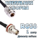 Кабельная сборка 50 Ом на RG-58 с разъемами N-female - BNC-female, 1 метр