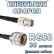 Кабельная сборка 50 Ом на RG-58 с разъемами UHF-male - TNC-female, 30 метров