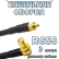 Кабельная сборка 50 Ом на RG-58 с разъемами MMCX-male - SMA-female (угловой), 3 метра
