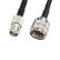 Кабельная сборка RG-213 с разъемами TNC-female - UHF-male, 25 метров
