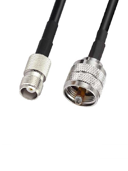 Кабельная сборка RG-213 с разъемами TNC-female - UHF-male, 25 метров