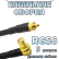 Кабельная сборка 50 Ом на RG-58 с разъемами MMCX-male - SMA-female (угловой), 5 метров