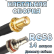 Кабельная сборка 50 Ом на RG-58 с разъемами SMA-female - QMA-female, 14 метров