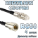 Кабельная сборка 50 Ом на RG-58 с разъемами FME-female - FME-male, 4 метра