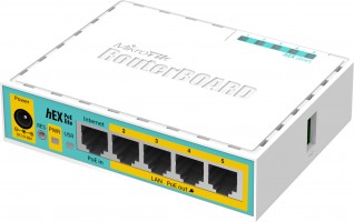 Маршрутизатор MikroTik hEX PoE lite (RB750UPr2)