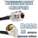 Кабельная сборка 50 Ом на RG-58 с разъемами UHF-male (угловой) - N-female, 25 метров