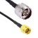 Кабельная сборка RG-213 с разъемами N-male - RP-SMA-male, 25 метров