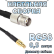 Кабельная сборка 50 Ом на RG-58 с разъемами MCX-male - TNC-female, 0,5 метра