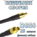 Кабельная сборка 50 Ом на RG-58 с разъемами MCX-male - MCX-female, 25 метров