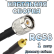 Кабельная сборка 50 Ом на RG-58 с разъемами TNC-male - MMCX-male, 1 метр