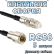 Кабельная сборка 50 Ом на RG-58 с разъемами FME-female - FME-male, 5 метров
