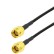 Кабельная сборка RG-213 с разъемами RP-SMA-male - RP-SMA-male, 3 метра