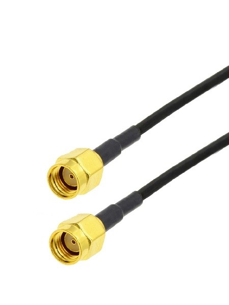 Кабельная сборка RG-213 с разъемами RP-SMA-male - RP-SMA-male, 3 метра