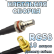 Кабельная сборка 50 Ом на RG-58 с разъемами QMA-female - SMA-female (угловой), 10 метров Кабельная сборка 50 Ом на RG-58 с разъемами QMA-female - SMA-female (угловой), 10 метров