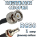 Кабельная сборка 50 Ом на RG-58 с разъемами BNC-male - QMA-female, 1 метр