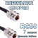 Кабельная сборка 50 Ом на RG-58 с разъемами N-female - N-female, 7 метров