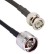Кабельная сборка RG-213 с разъемами N-male - BNC-male, 14 метров