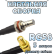 Кабельная сборка 50 Ом на RG-58 с разъемами QMA-female - SMA-female (угловой), 5 метров Кабельная сборка 50 Ом на RG-58 с разъемами QMA-female - SMA-female (угловой), 5 метров