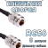 Кабельная сборка 50 Ом на RG-58 с разъемами N-female - N-female, 8 метров