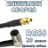 Кабельная сборка 50 Ом на RG-58 с разъемами MMCX-female - QMA-male (угловой), 20 метров