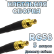 Кабельная сборка 50 Ом на RG-58 с разъемами SMB-male - SMB-male, 5 метров