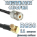 Кабельная сборка 50 Ом на RG-58 с разъемами MCX-male (угловой) - UHF-female, 11 метров Кабельная сборка 50 Ом на RG-58 с разъемами MCX-male (угловой) - UHF-female, 11 метров