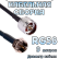 Кабельная сборка 50 Ом на RG-58 с разъемами N-male - F-male, 9 метров