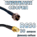 Кабельная сборка 50 Ом на RG-58 с разъемами SMA-female - F-male, 30 метров