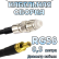 Кабельная сборка 50 Ом на RG-58 с разъемами FME-female - SMB-male, 0,5 метра