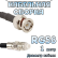 Кабельная сборка 50 Ом на RG-58 с разъемами FME-female - BNC-male, 1 метр