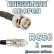 Кабельная сборка 50 Ом на RG-58 с разъемами FME-female - BNC-male, 2 метра