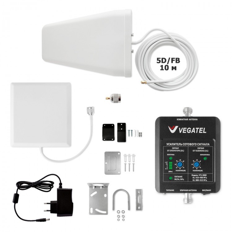 Комплект VEGATEL VT1-900E-kit (дом, LED)