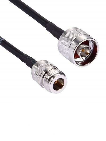 Кабельная сборка RG-213 с разъемами N-male - N-female, 4 метра