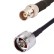 Кабельная сборка RG-213 с разъемами N-male - BNC-female, 9 метров