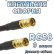 Кабельная сборка 50 Ом на RG-58 с разъемами SMB-female - SMB-female, 9 метров