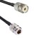 Кабельная сборка 50 Ом на RG-58 с разъемами UHF-female (SO239) - N-female, 14 метров