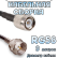 Кабельная сборка 50 Ом на RG-58 с разъемами TNC-male - F-male, 9 метров