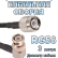 Кабельная сборка 50 Ом на RG-58 с разъемами BNC-male (угловой) - TNC-male, 3 метра