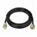 Кабельная сборка 50 Ом на RG-58 с разъемами UHF-male (PL259) - UHF-female (SO239), 12 метров